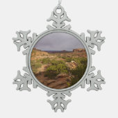 Neck Springs Trail in Canyonlands National Park Tin Sneeuwvlok Ornament (Voorkant)