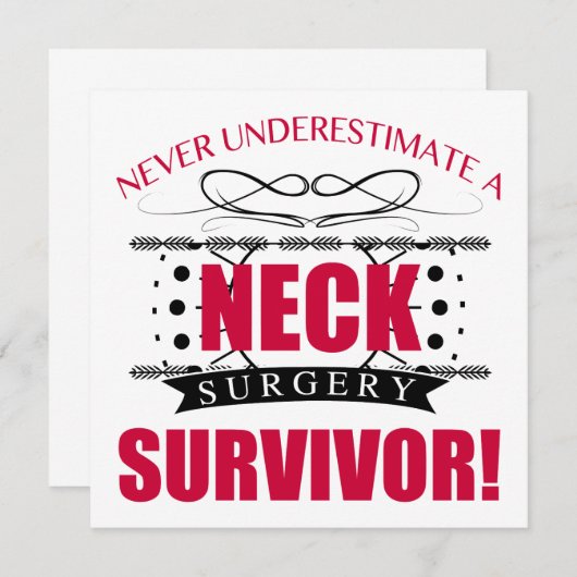 Neck Surgery (Voorkant / Achterkant)