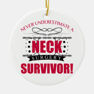 Neck Surgery Keramisch Ornament