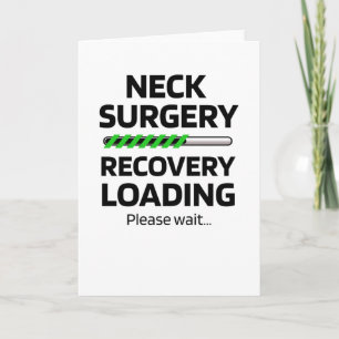 Neck Surgery Recovery Gift   Nekchirurgie Survitis Kaart