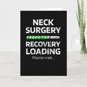Neck Surgery Recovery Gift Nekchirurgie Survitis Kaart