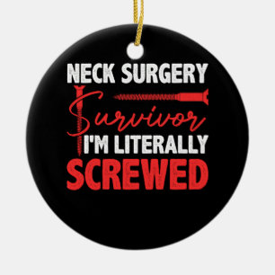 Neck Survive Implantaat Overleving Ik ben letterli Keramisch Ornament