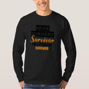 Neck Survive Implantaat Surviving Recovery T-shirt