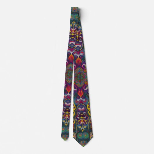 Neck Tie Abstruct Pattern beautiful tie Stropdas (Achterkant)