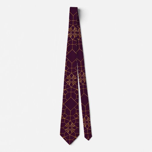 Neck Tie-Classic Paisley Elegance Stropdas (Voorkant)