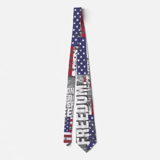 Neck Tie – Freedom Job Stropdas (Achterkant)