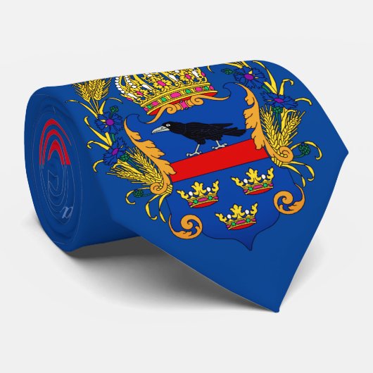Neck Tie "Kingdom of Galicia and Lodomeria" Stropdas (Opgerold)