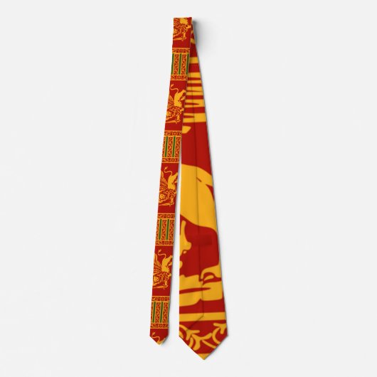 Neck tie "La Serenissima" Stropdas (Achterkant)