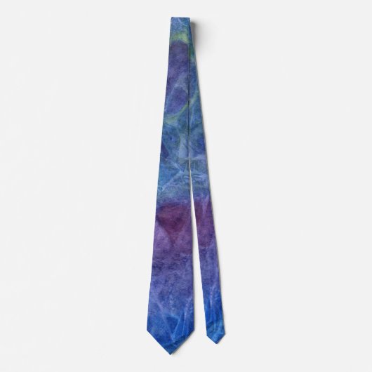 Neck tie men casual the dye batik color cosmos stropdas (Voorkant)