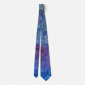 Neck tie men casual the dye batik color cosmos stropdas (Achterkant)