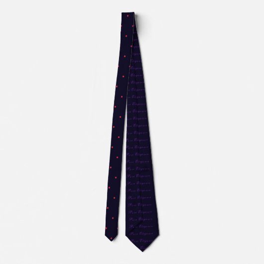 Neck Tie "Pure Elegance" Stropdas (Achterkant)
