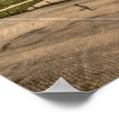 Neckar Bridge, Mannheim, Duitsland Poster (Hoek)