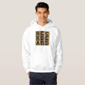 Neckbeard, internetmeme hoodie (Voorkant volledig)