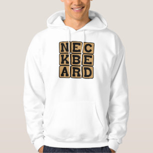 Neckbeard, internetmeme hoodie