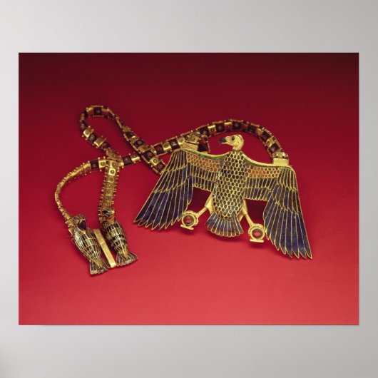 Necklace with vulture pendant poster (Voorkant)