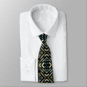 Necktie Adelaarsveren Abstract Patroon Stropdas (Gebonden)