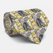 Necktie: Afrikaanse olifant Stropdas (Opgerold)