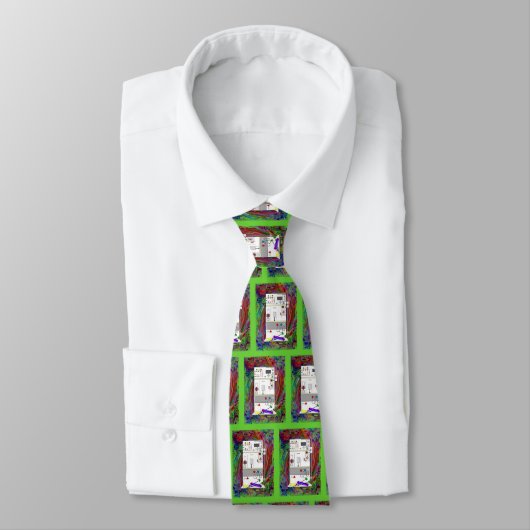 Necktie-Artsy Nephroloog Dialyse Machine Necktie Stropdas (Gebonden)