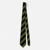 Necktie Buddy Army Green Stars & Stripes Stropdas (Voorkant)