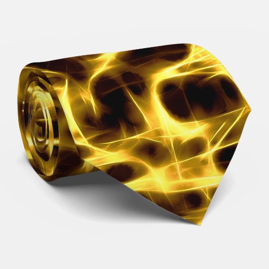 Necktie Buddy Golden Nugget Stropdas (Opgerold)