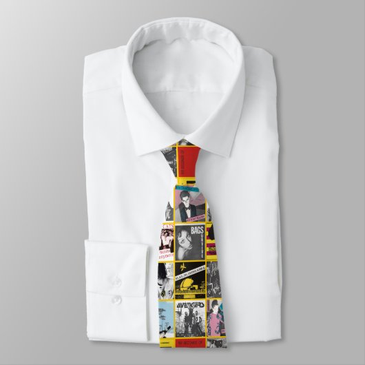 Necktie Dangerhouse Sleeves Geel  Stropdas (Gebonden)
