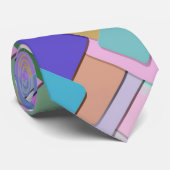 NECKTIE - Het is een vierkante wereld Stropdas (Opgerold)