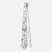Necktie Hopewell Indiërs Stropdas (Voorkant)