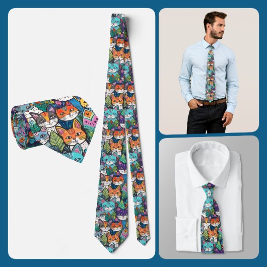NECKTIE - Katten, Katten, en Meer Katten Stropdas