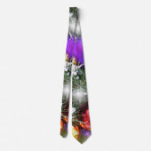 Necktie - Kerstgloed en feestneus Stropdas (Achterkant)