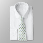 Necktie met Asparagus Stropdas (Gebonden)