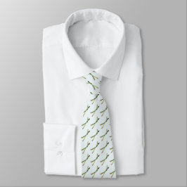 Necktie met Asparagus Stropdas