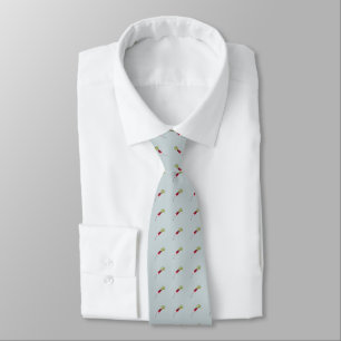 Necktie met Franse radijs Stropdas
