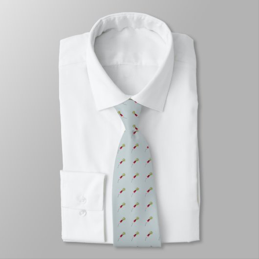 Necktie met Franse radijs Stropdas (Gebonden)