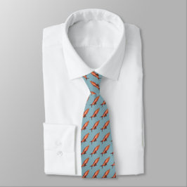 Necktie met Happy Fish Stropdas