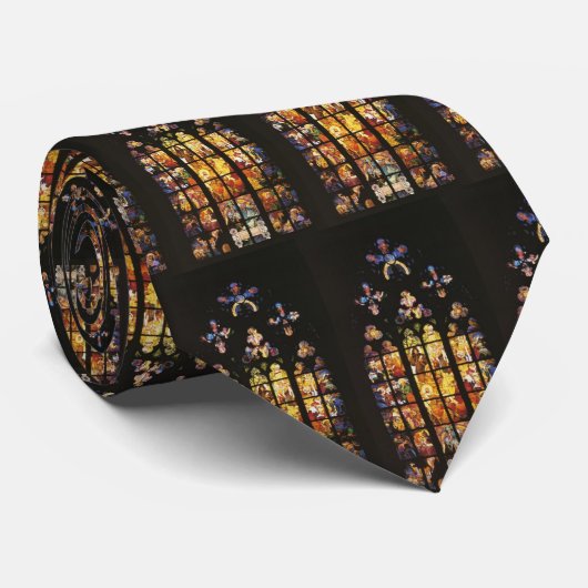 Necktie: Mucha Glas in lood Stropdas (Opgerold)