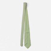 Necktie - New Daisy op Sage Stropdas (Achterkant)