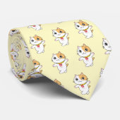 necktie_no smoking suwa-cat stropdas (Opgerold)