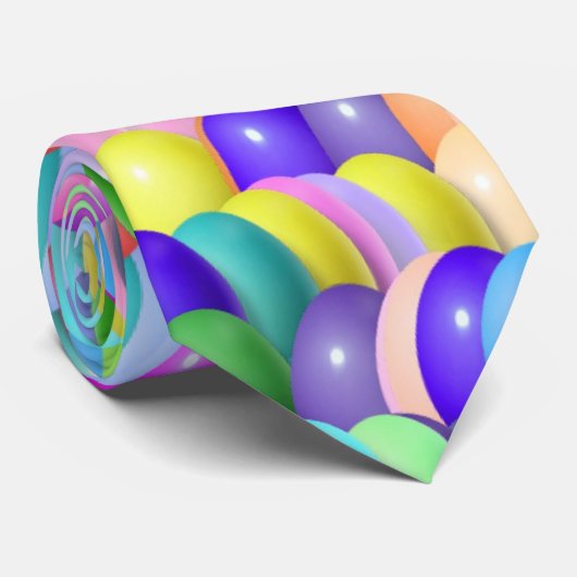 Necktie - Paaseieren gevonden Stropdas (Opgerold)