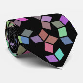 Necktie Penrose met meerdere kleuren Stropdas (Opgerold)