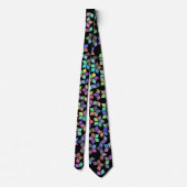 Necktie Penrose met meerdere kleuren Stropdas (Achterkant)