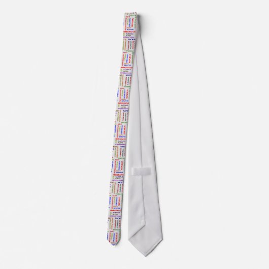 NeckTie Politics Stropdas (Achterkant)