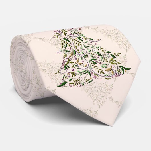 Necktie - Toscaanse boom Stropdas (Opgerold)