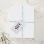 Necktie Vaderdag Gift Label Cadeaulabel (Met Touw)