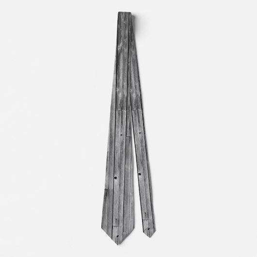Necktie - Weathered Barn Wood Stropdas (Voorkant)