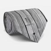 Necktie - Weathered Barn Wood Stropdas (Opgerold)
