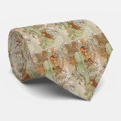 Necktie: Winter Mucha Stropdas (Opgerold)