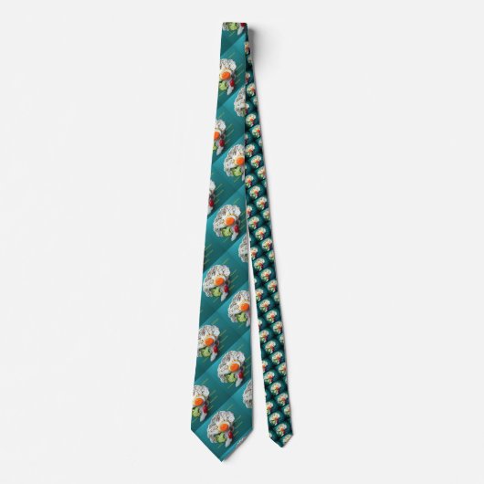 Necktie with brains stropdas (Voorkant)