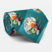 Necktie with brains stropdas (Opgerold)