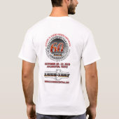 NECOA 60e Jubileum El Camino T-shirt (Achterkant)