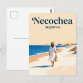 Necochea Argentinië Briefkaart (Voorkant / Achterkant)